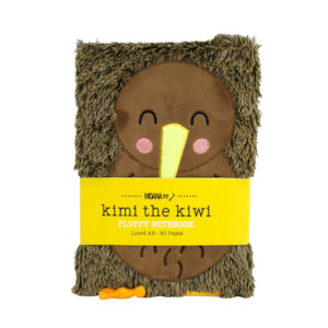 Kimi The Kiwi Fluffy Notebook