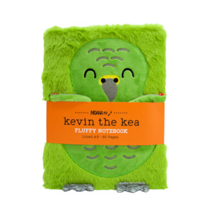 Kevin The Kea Fluffy Notebook