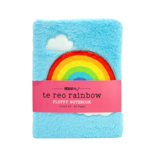 Rainbow Fluffy Notebook