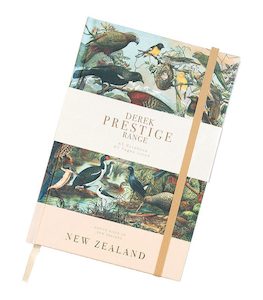 Notebooks: Native Birds Of NZ Prestige A5 Notebook