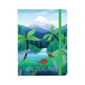 Notebook NZ Scene Kiwi A5
