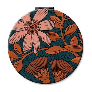 Pocket Mirrors: Wolfkamp & Stone - Pūwherowhero - Cosmetic Mirror