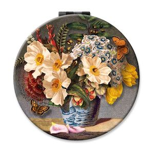 Pocket Mirrors: Wolfkamp & Stone - NZ Native Bouquet - Cosmetic Mirror