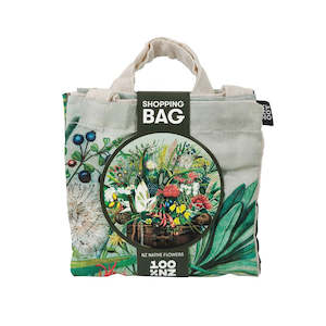 Shopping Bags: NZ Native Flowers Shopping Bag