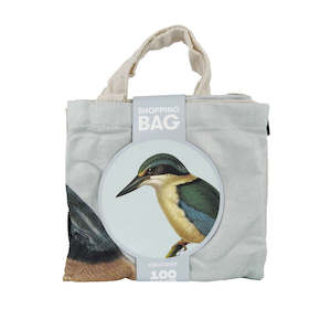 Shopping Bags: Hushed Kingfisher Shopping Bag
