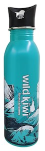 Wild Kiwi Water Bottle 750ml- Aqua