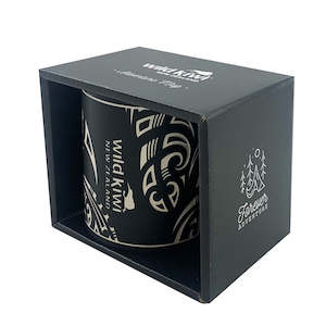 Mugs: Wild Kiwi Ceramic Mug - Koru