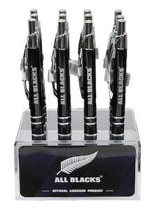 All Blacks Metal Pen - Black/Silver