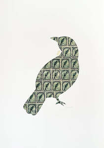 Art Decor 1: Rana Odell Art  Tui, A4 Print