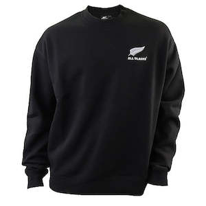 All Blacks Adult Crew Sweat - Black