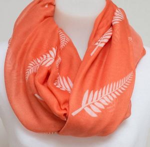 Flamingo Small Fern Scarf