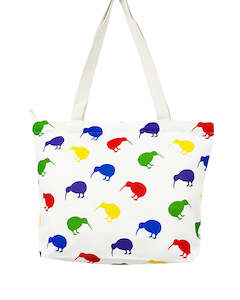 Kiwiana Designed Canvas Tote Bag