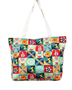 Kiwiana Designed Canvas Tote Bag