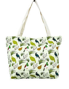 Kiwiana Canvas Tote Bag