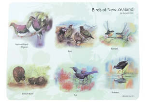 Placemats: Place Mat Nz Birds