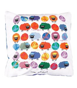 Cushions: Woolly Brights Cushion Cover