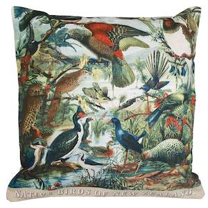 Prestige Native Birds Of NZ Cushion Cover