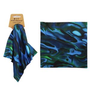 Lens Cloths: Microfibre Lens Cloth NZ Paua 16cm