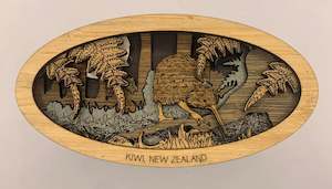 Magnets Stickers: Kiwi Mini-Scenic