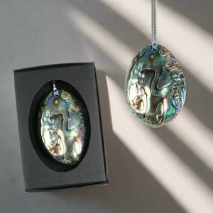 Christmas Decorations: PAUA DECORATIONS SINGLE