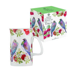 Mugs: Native Birds of NZ Kereru Mug
