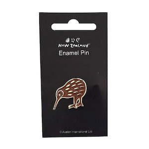 Enamel Pin Badge NZ Kiwi Bird