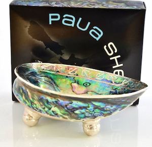 Paua Shell Hook Koru Bowl