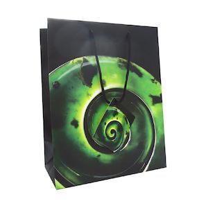 Gift Bag Medium NZ Koru 17.8x23x10.2cm