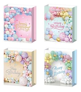 Shiny Balloon Happy Birthday Paper Gift Bag