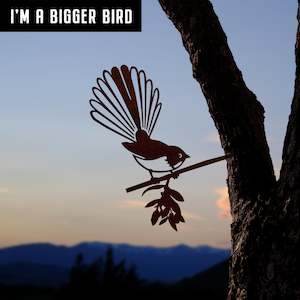 Metalbird Piwakawaka / Fantail - Large