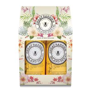 Great Barrier Island Bee Co Kowhai and Vanilla Gift Pack