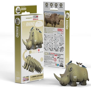 Toys: 3D Cardboard Model Rhino