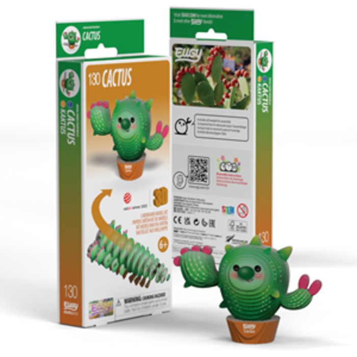 Toys: 3D Cardboard Model Cactus