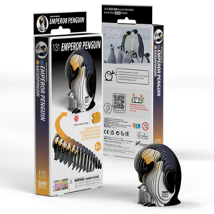 3D Cardboard Model Kit Emperor Penguin