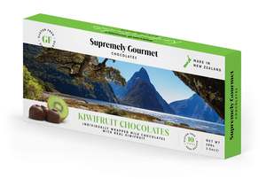 Scenic New Zealand Kiwifruit Milk Chocolates 10 piece