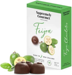 Supremely Gourmet Feijoa Milk Chocolates 10 Pieces