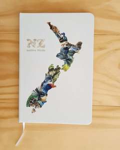 New Zealand Map Notebook
