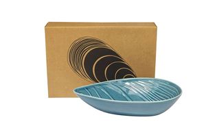Homewares 1: Jo Luping Design - Mussel Blue - 25cm Porcelain Bowl