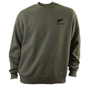 All Blacks Adult Crew Sweat - Khaki