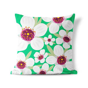 Bright Botanical Manuka Cushion Cover
