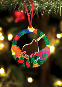 Christmas Decorations: Wooden Xmas Decoration set - JOY