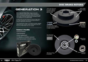 Holden Hsv: HSV COMMODORE VP RDA Disc Brake Rotors RDA27 F Pair