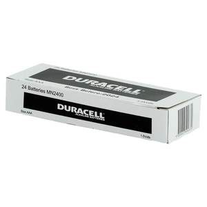 Duracell Battery: Duracell Coppertop 1.5V AAA battery bulk box of 24