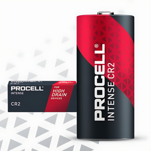 PROCELL Intense CR2 Lithium Battery Bulk Box of 12