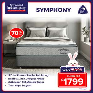 Sale: Symphony Mattress: The Masterpiece of Restful Living