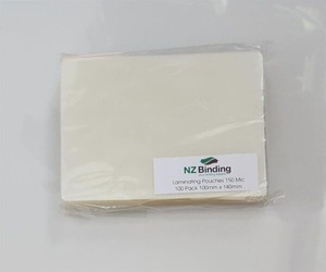 Products: 110mm x 140mm Laminating Pouches Gloss 150 micron - NZ Binding Machines and Supplies