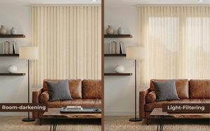 Vertical Honeycomb Blinds NZ Room Darken — NZ Blinds