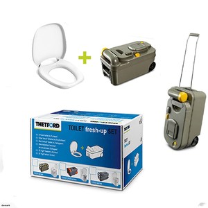 RV Accessories – NZ Caravan Importers: Thetford Caravan Cassette Toilet Tank C200 Fresh Up Kit