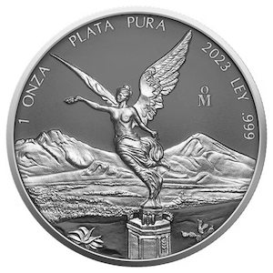 1 Oz Libertad Silver Ring Coin