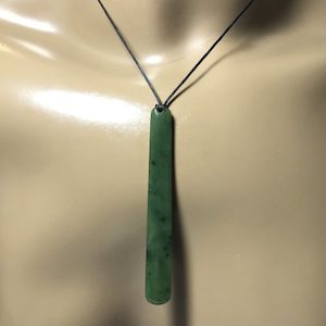 Products: Greenstone Teardrop Pendant